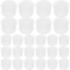 100Pcs Transparent Bottle Stoppers Replacement Pe Material Compatible Hole Plugs for Salt Pepper Shakers Laboratory Bottles End