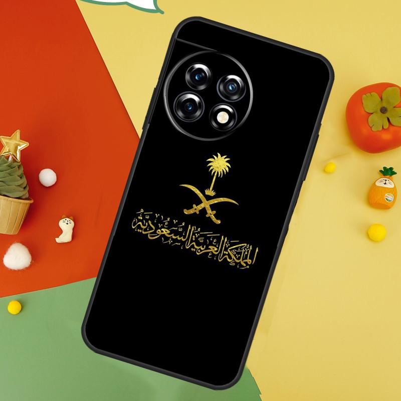 Kingdom of Saudi Arabia Flag Case For OnePlus 9 10 Pro 11 12 13 15 13T 13R 12R 10T 8T Nord 5 CE 2 3 4 Lite N20 N30 Cover