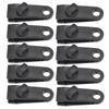 20Pcs Portable Windproof Awning Tarp PP Tarp Clamps Durable Tarp Clips  Awnings