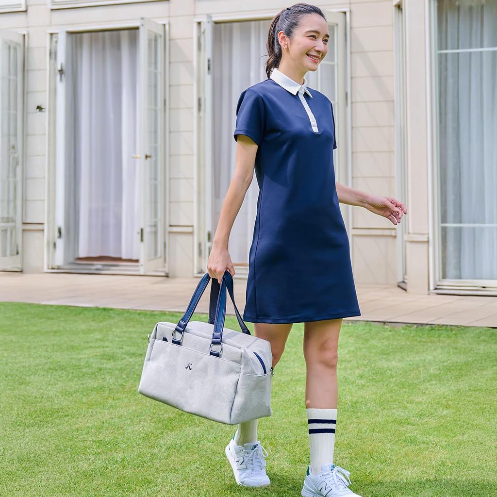 Perfect size for night Boston bag Dark Blue 10101 [Kitamura] 2-3 trips, 2-way Y-1413 [Navy]