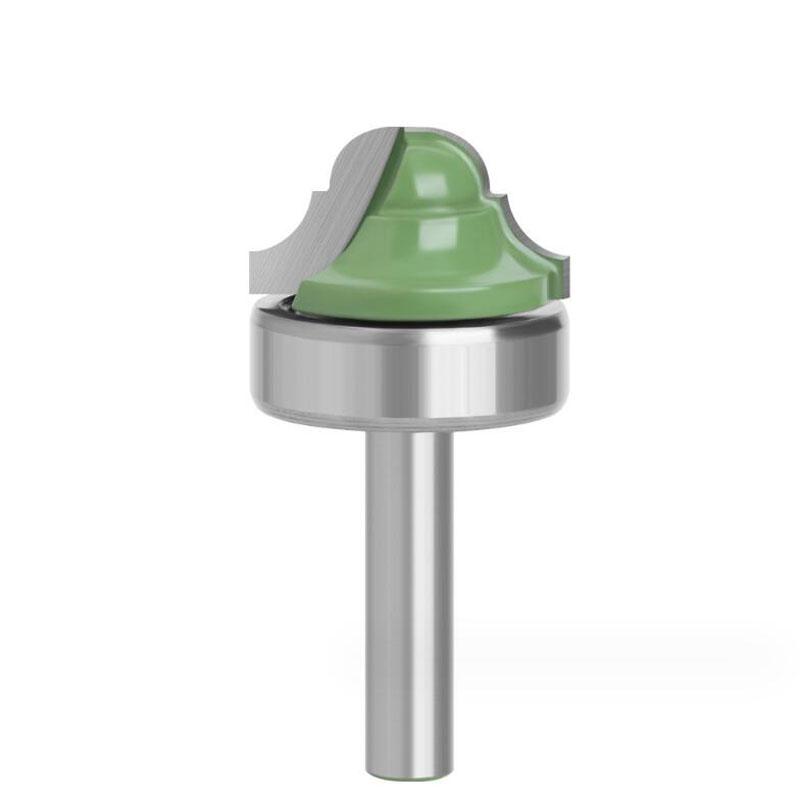 8mm Shank Router Bit Bearing Double Roman Ogee Edging Milling Cutter For Wood Woodwork Line Knife Hobbing