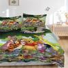Pooh Friends Acre Wood Print 3Pcs Bedding Setduvet Cover With 2 Bedropillowcase Home Birthday Gift