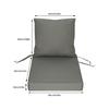Multifunctional Seat Cushion And Back Pillow With Air Permeability For Any Day Sitting