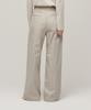 MUSINSA STANDARD WOMAN Two-Tuck Wide Chino Pants [Light Beige]