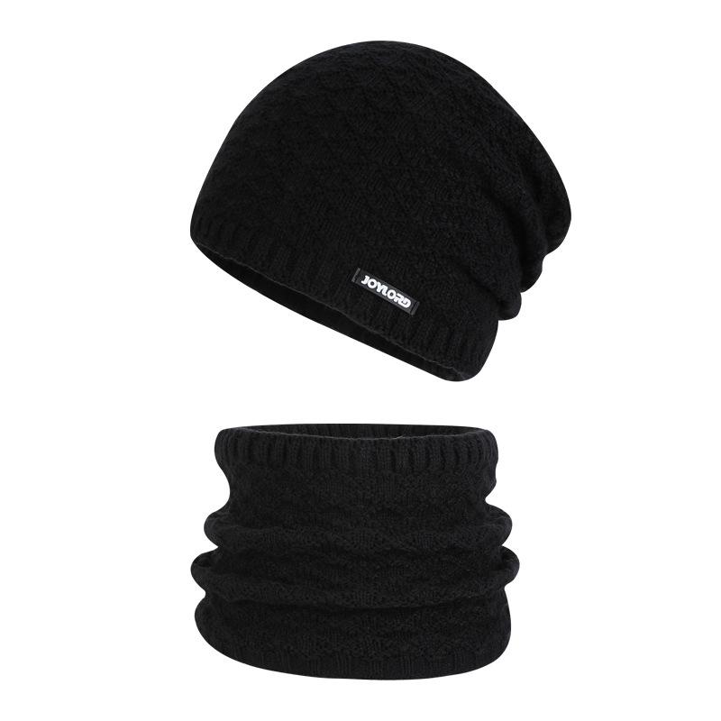 Winter Knit Beanie and Neck Warmer Set Warm Slouchy Hat Scarf for Men Women Cold Weather