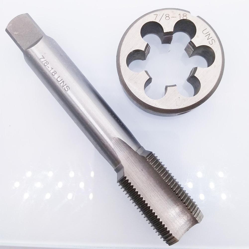 High Quality Tap Indexable Inserts Right Hand Round Handle Tap UNS Die 45mm Diameter 7/8-18 UNS For Muzzle Work