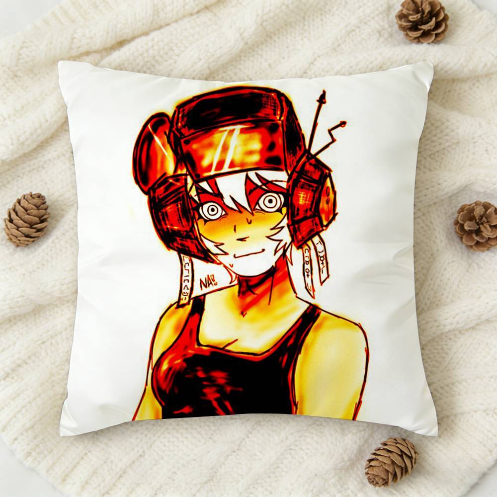 New Game PPsychoPomp Vena Doublesided Printed Square Decorative Cushion Cover for Sofa Living Room Home Decor