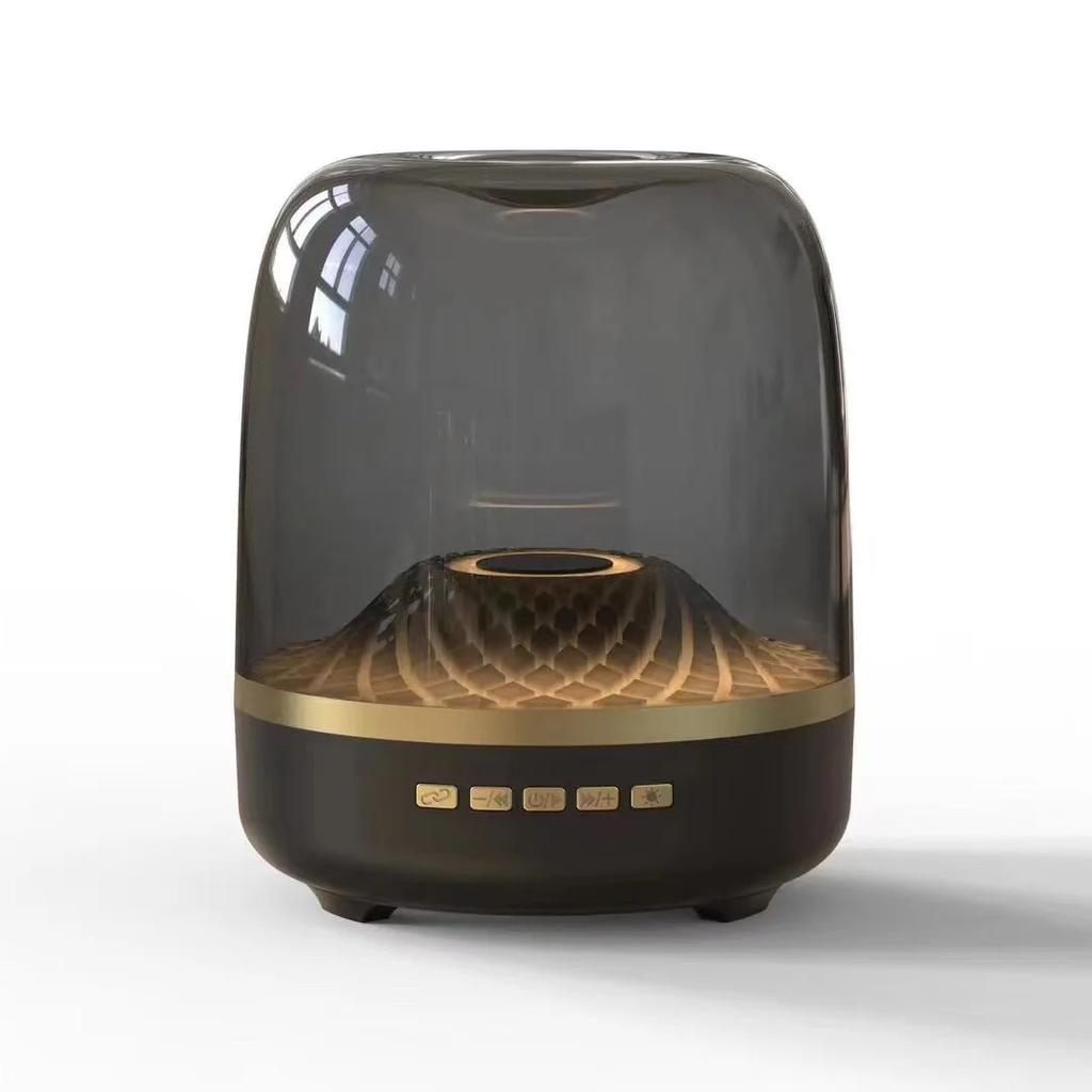 High-quality Colourful Bluetooth 5.3 Speaker for Home Use Portable with Bass Stereo Sound Multiple Night Lights TF Card Support