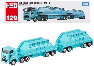 Tomica Long Type Tomica Ube Industries Doppelt-Trailer Nr.129