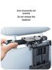 Car Travel Multifunctional Seat Back Table: Adjustable Cup Holder & Laptop Stand for Adults & Kids