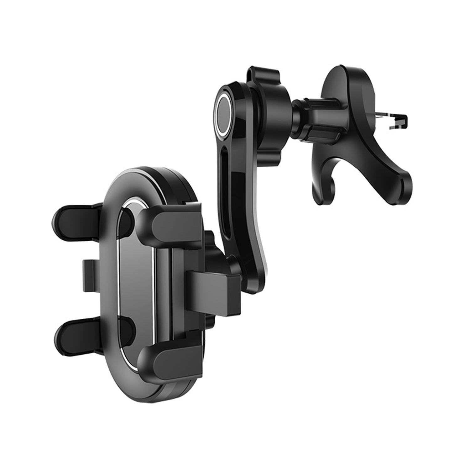 

Universal Air Vent Clip Replacement with 360° Extension Arm & 17mm Ball Joint for Car Phone Holder black Sets