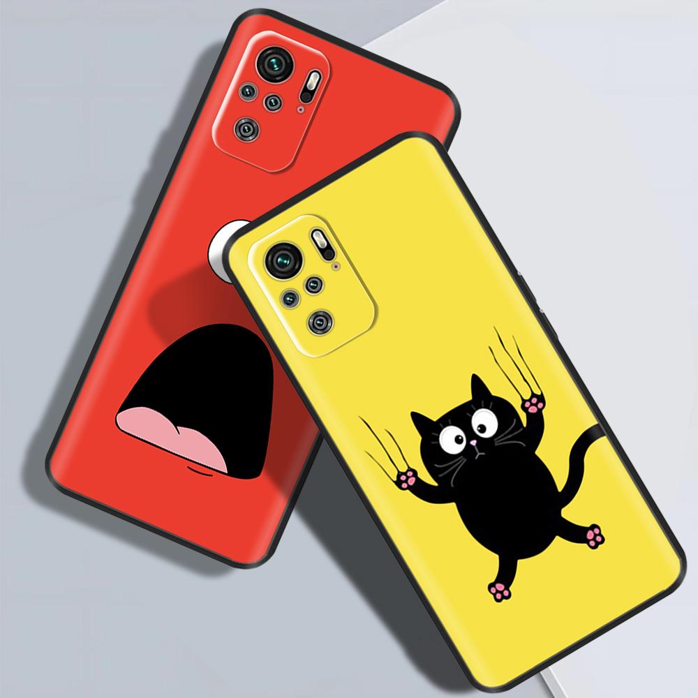 Cute Case For Xiaomi Redmi Note 10 Note10 Pro Max Case Soft Phone Back Cover For Redmi Note 10s 10Pro Fundas TPU Bumper Coque