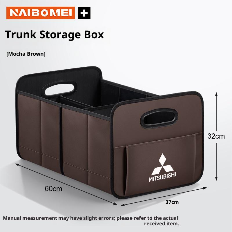 Opvouwbare Grote Capaciteit Opbergbox voor Kofferbak van Auto Voor Mitsubishi Outlander Pajero Asx Lancer EX Evolution X L200 Ralliart Triton