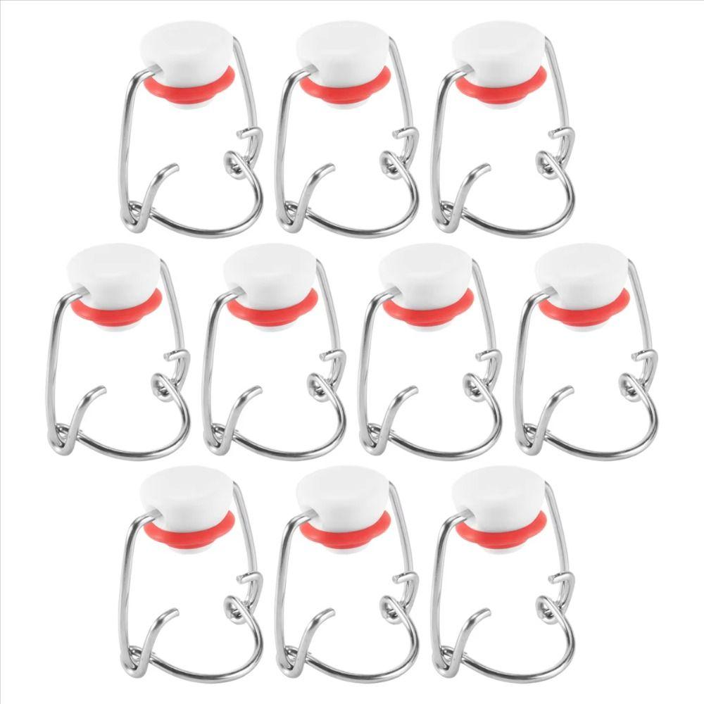 8Pcs Bar Tool Bottles Cap Flip Beer Flip Top Bottle Sealer Lid New Wine Stopper