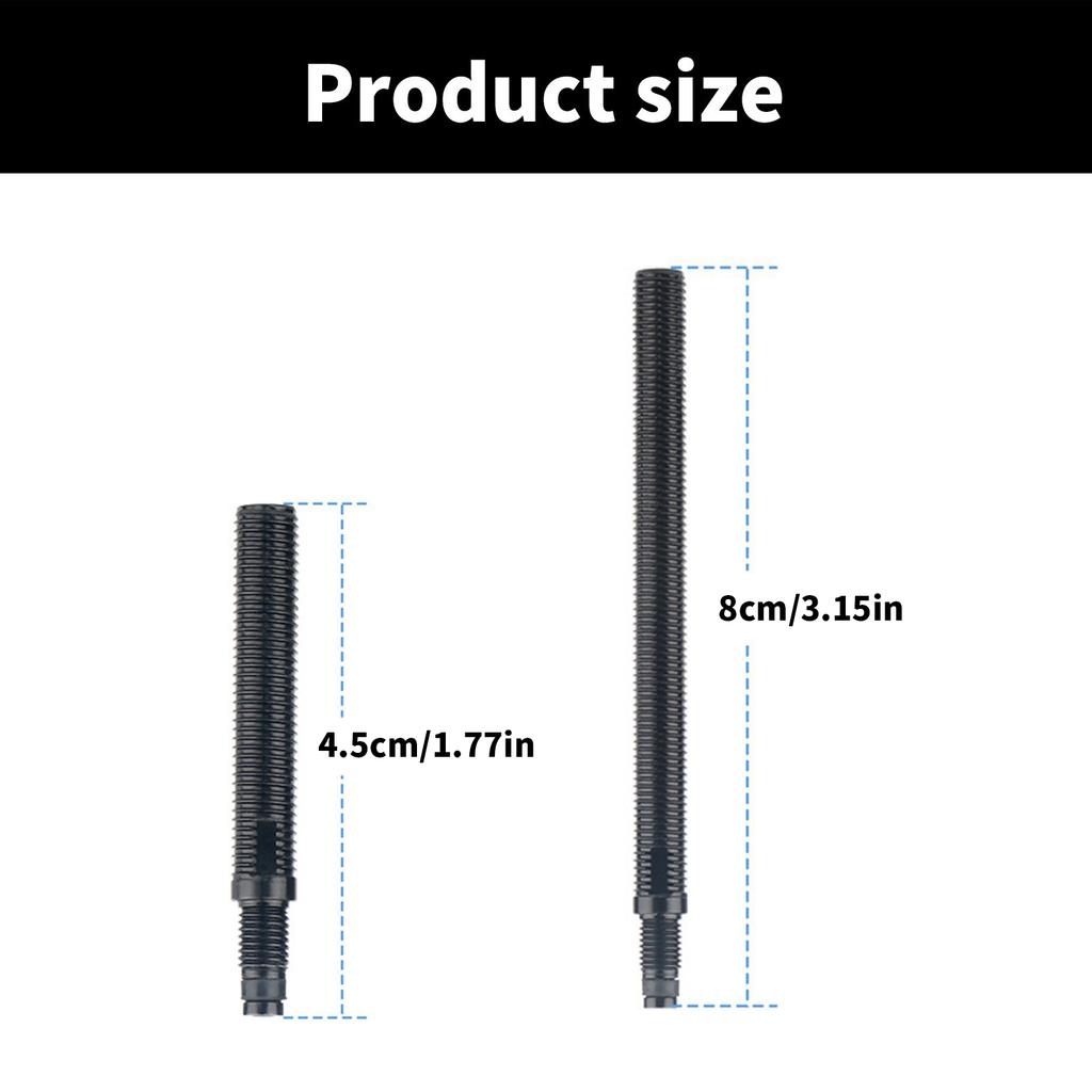 Aluminum Alloys Bike Valves Extender Road Bike Rim Valves Stem Extenders for Road Cyclists and Enthusiasts