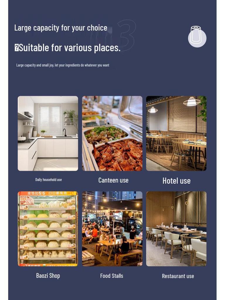 High-Power Multi-Function Meat Grinder and Food Processor