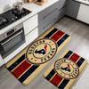 Houston Texans Flannel Kitchen Mat Christmas Soft Area Rug Non Slip Floor Carpet Home Decoration