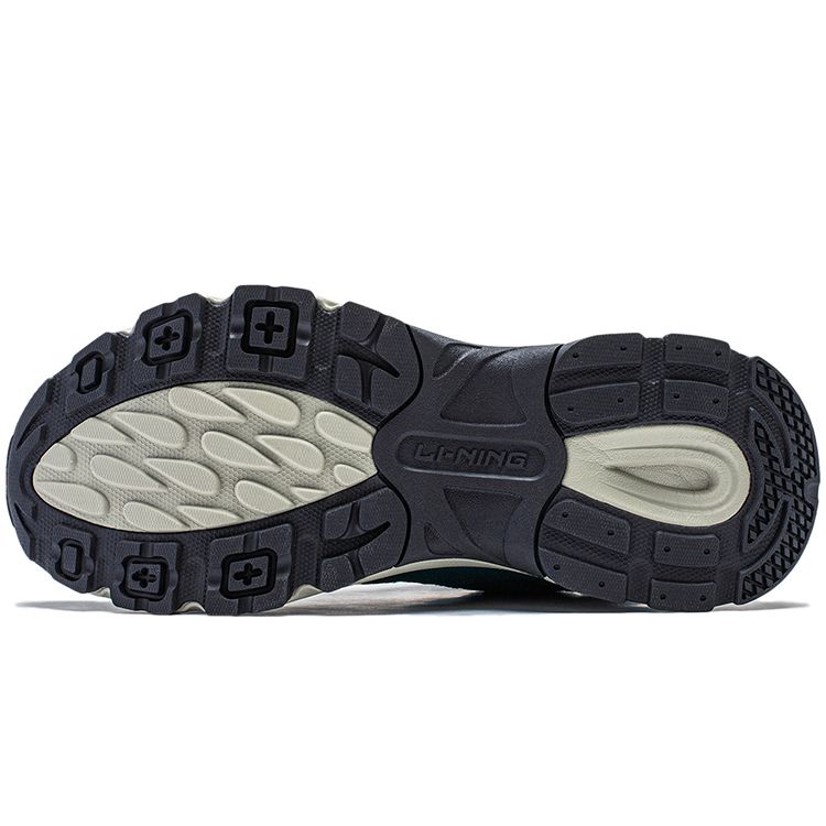 Lining Beichen Thick Sole Height Increasing Non Slip Wear Resistant Low Top Casual Shoes Men Casual Shoes Deep-Spruce-Green Phantom-Black AGCT425-4