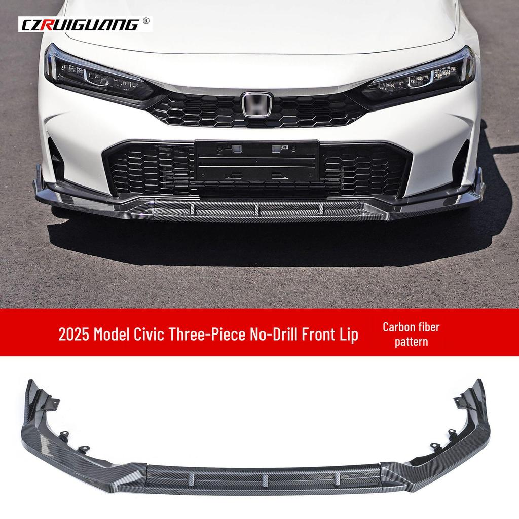 2025 Civic 11.5 Gen No-Drill Front Lip Bumper Corner