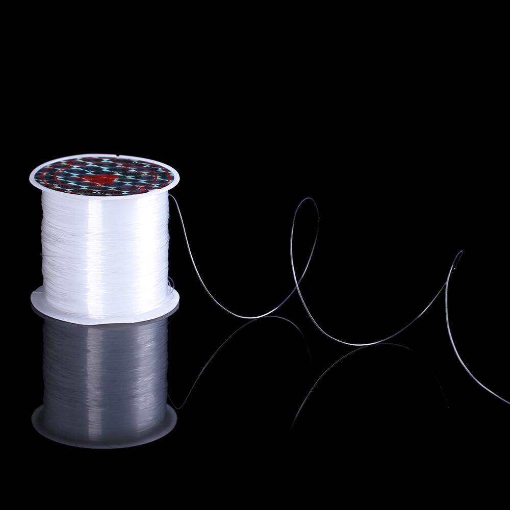 155-22meter 0.2-0.6mm Transparent Non-Stretch Strong Fish Line Beading Crystal Rope Nylon Wire String For Jewelry Making Finding