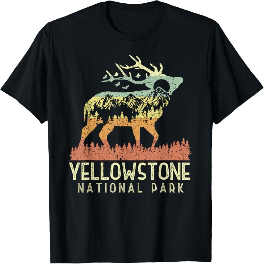 Elk Gift T-Shirt XXXXXL чёрный