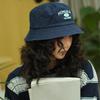 MEET SUNNYACE.F Embroidered Letter Bucket Hat