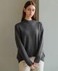 Beullangyu Flowed Half-Neck Slit Knit_4 Colors