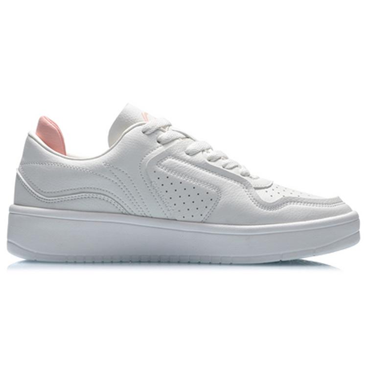 New LiNing Street Gamer Low Top Skateboard Shoes Women's Mist White AGCQ328-2