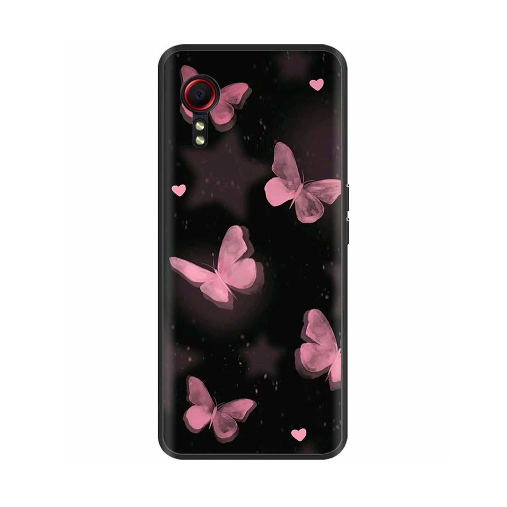 Per Samsung Galaxy Xcover 7 Custodia Morbida Liscia Silicone Liquido Cartoon Guscio Telefono Per Samsung XCover7 Cover Posteriori Protettive in TPU