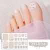 Japanese and Korean Toe Nail Stickers Waterproof Onion Pink Toenail Stickers Manicure Stickers