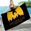 WU-T--TANG CLAN Band Große Mikrofaser Strandtücher Schnelltrocknendes Handtuch Sandstrandtücher Poolhandtuch für Reisen Schwimmbad Yoga
