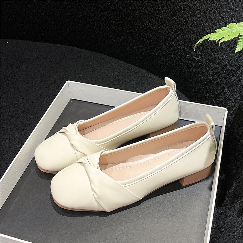 

Весна 2024 Туфли Мэри Джейн из мягкой кожи - Элегантный французский стиль и удобный дизайн для женщин 37