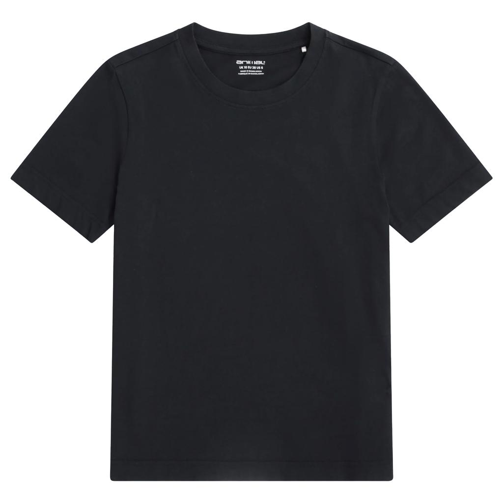 Animal Womens/Ladies Plain T-Shirt