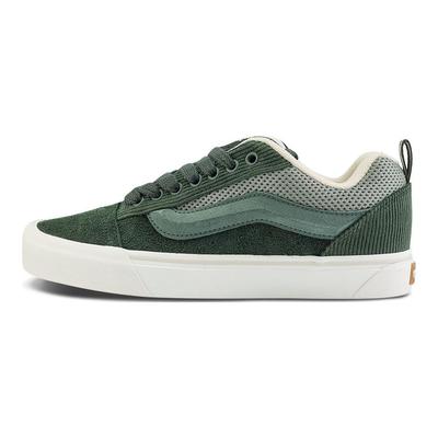 Knu Skool Comfortable Versatile Durable Lightweight Low-Top Skate Shoes Unisex Sneakers Green VN0009QCOLV