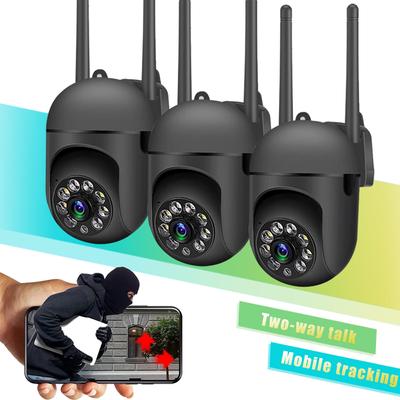 Kamera IP 2.4G WIFI 2K Dwukierunkowy dźwięk PTZ Ruch do śledzenia Zewnętrzna kamera monitorująca Wifi Kamery zabezpieczające Inteligentny dom