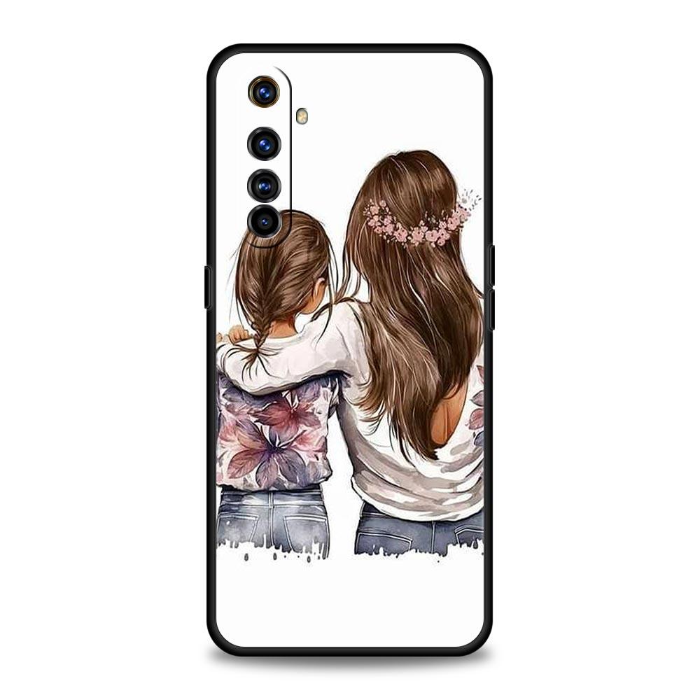 Fashion Super Mom Dad Phone Case For Realme 12 11 10 4G 9 8 5G 7 6 GT5 GT3 GT2 Pro Plus C21 C11 C25 C35 GT Neo 2 3 3T 5 Cover