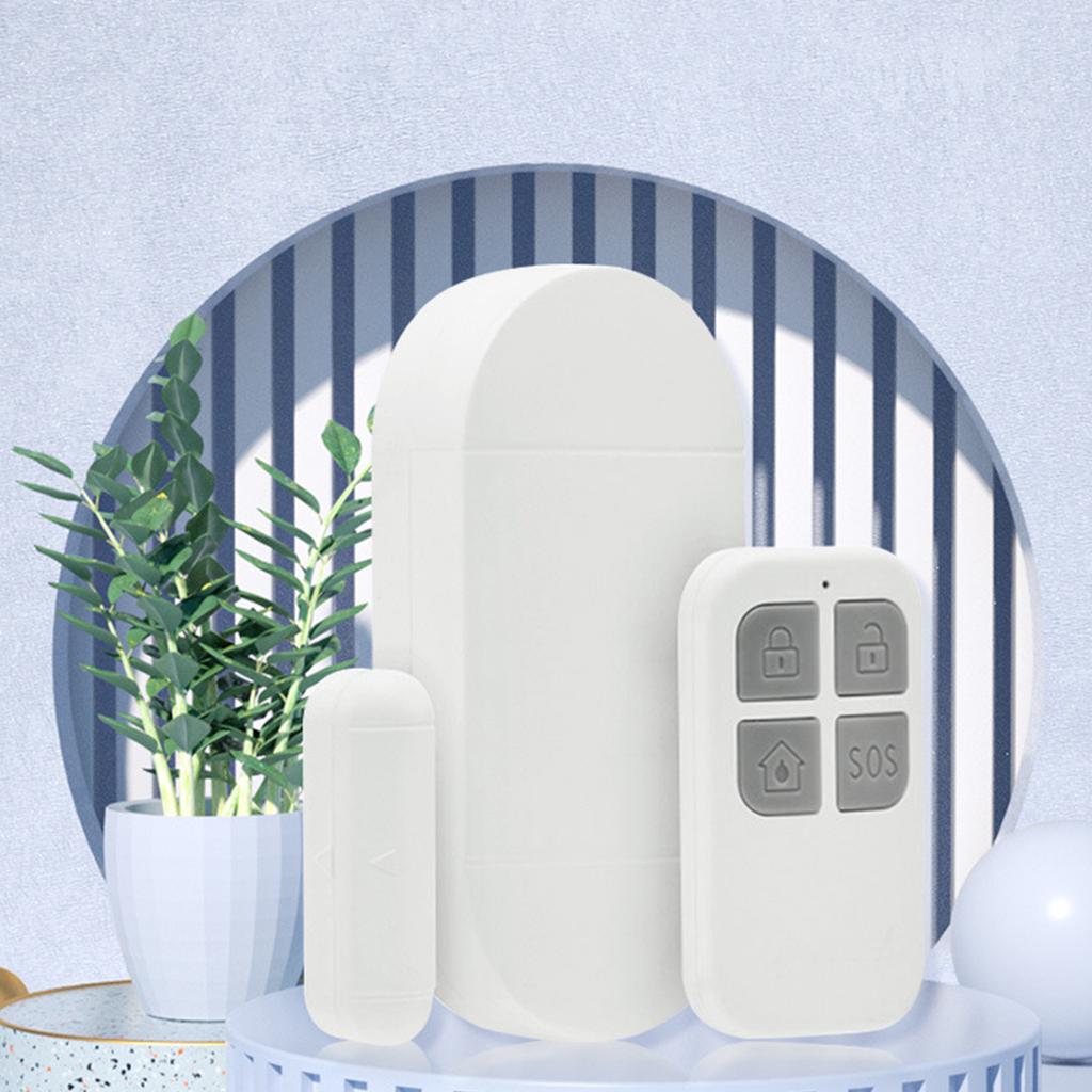 Door Magnetic Alarm Multi-function Wireless Door and Window Alarm Remote Control Function Home Anti-theft Device