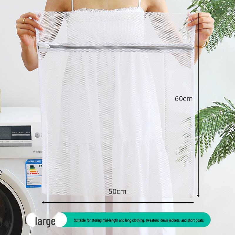 Extra Large Durable Laundry Bag for Wash, Care & Protection of Clothes, Bras, & Socks