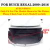 Sinjayer Car AUTO Trunk Mat ALL Weather Tail Boot Luggage Pad Carpet Flat Side Cargo Liner Cover Fit For Buick Regal