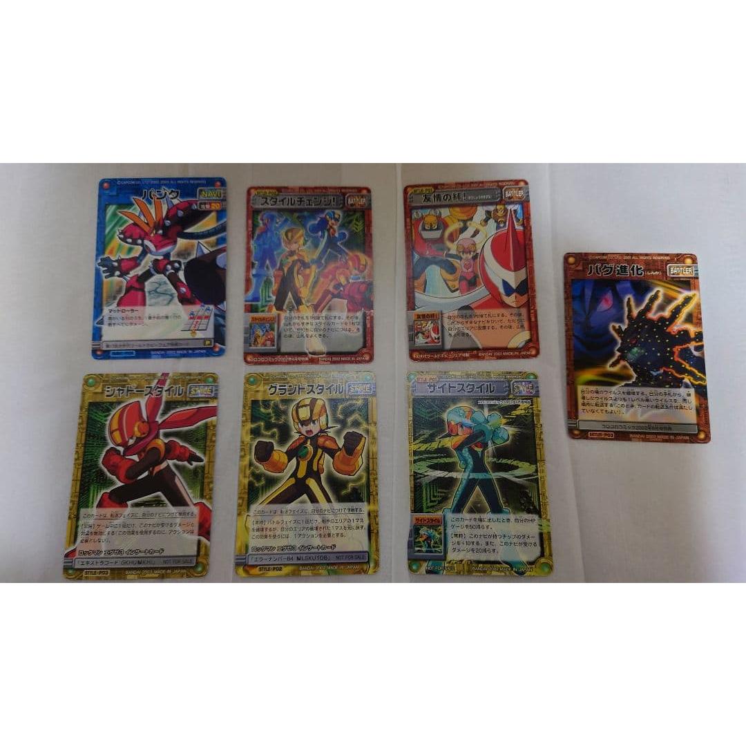 rockman exe card game