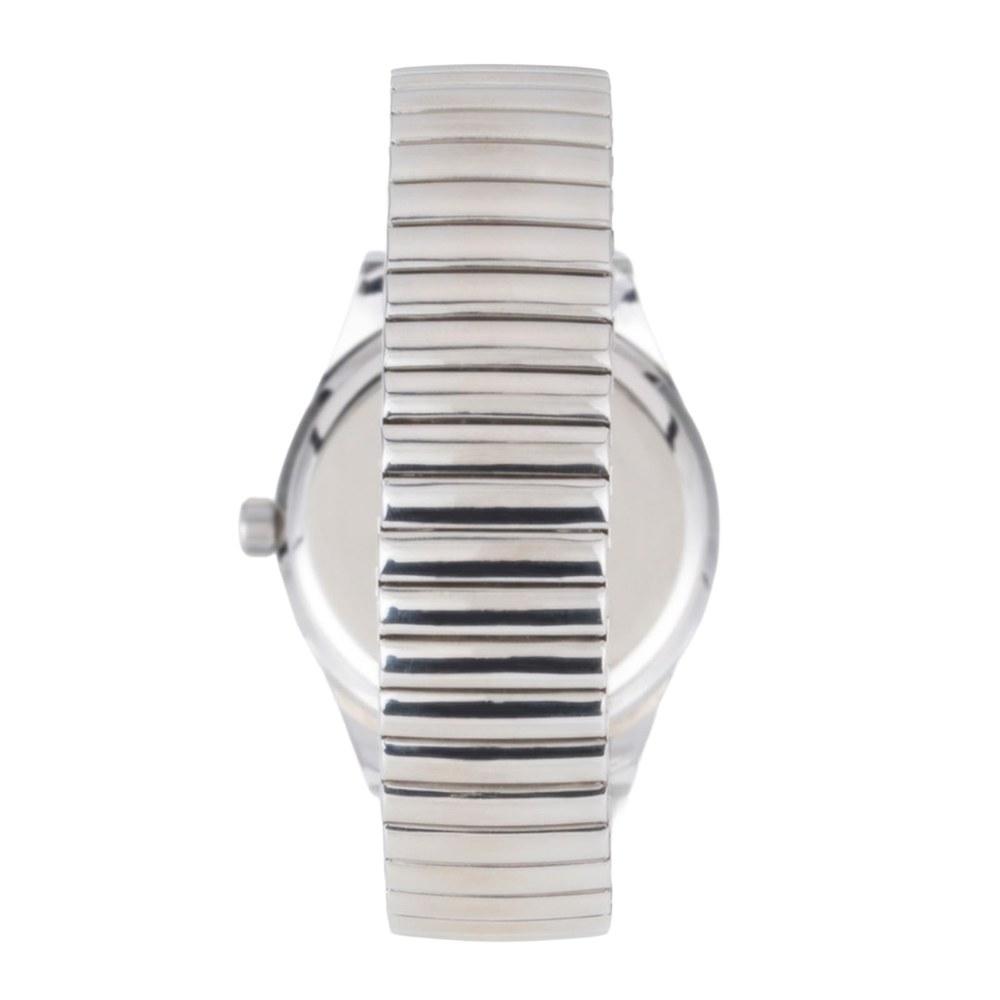 CREPHA Women's Analog Wristwatch SM-AL169-WTS Solar Powered Metal Band Silver