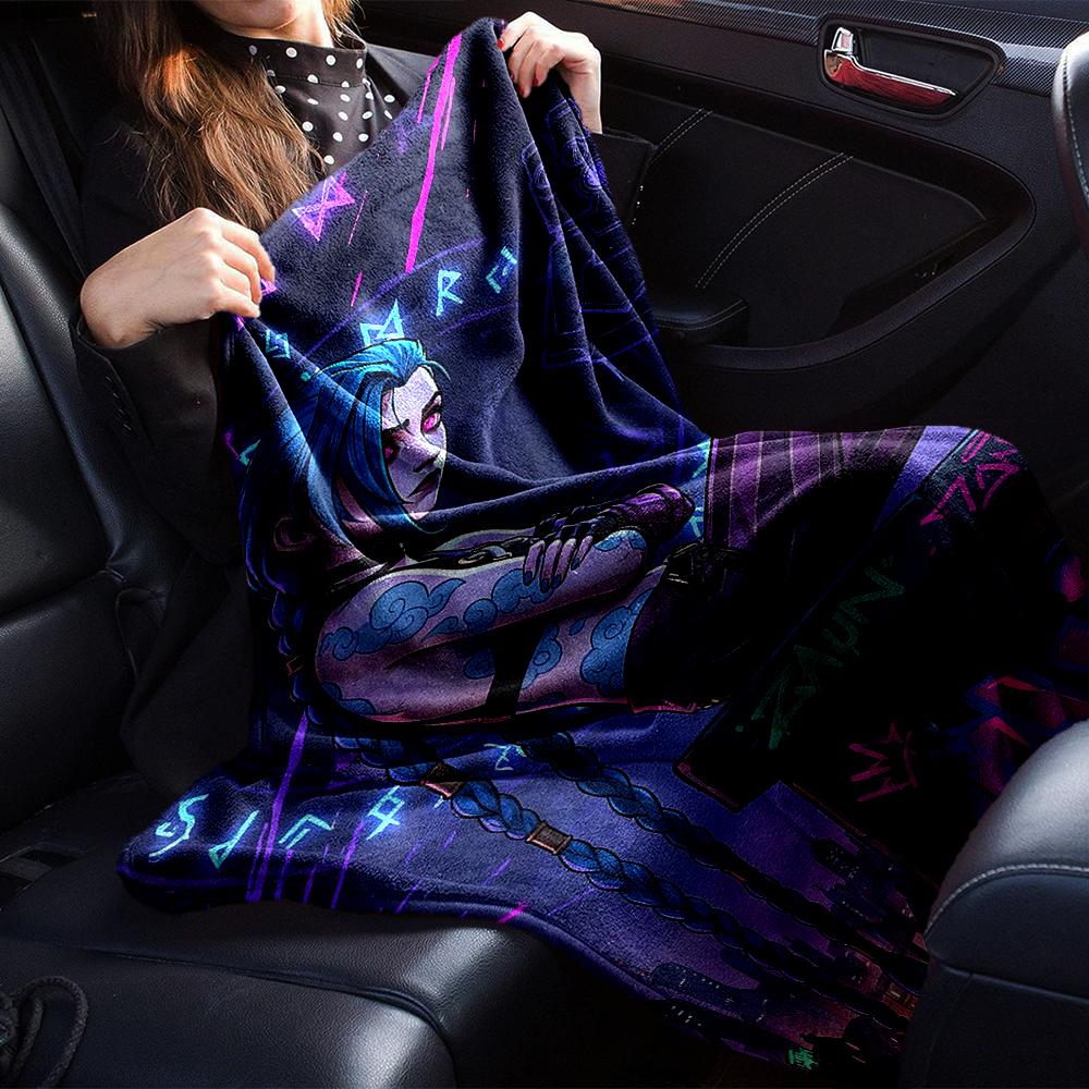 Cyberpunk Future Cityscape Blanket Soft Throw Blanket For Home Bedroom Bed Sofa Travel Office Solid Christmas Blanket