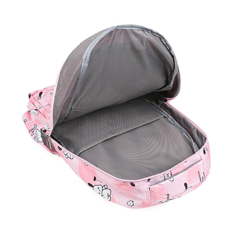 The new primary and secondary school schoolbag is light, large capacity, small and fresh backpack, sweet and cute backpack for women