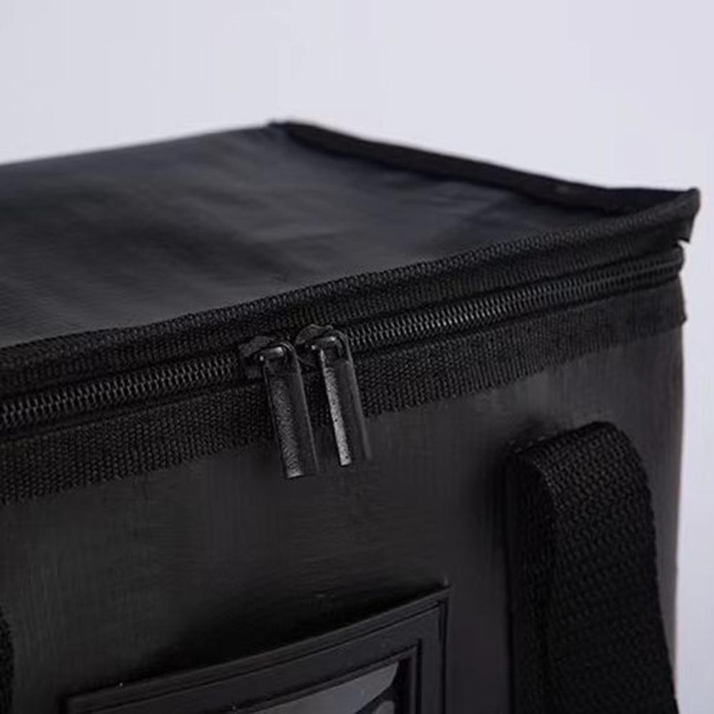 Gewebte, isolierte Lunchtasche, große Kapazität, Thermische Aufbewahrungstasche für Picknick im Freien