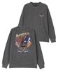 AVIREX EAGLE L/S T-SHIRT Men's L Size 410 Charcoal 783-6130003