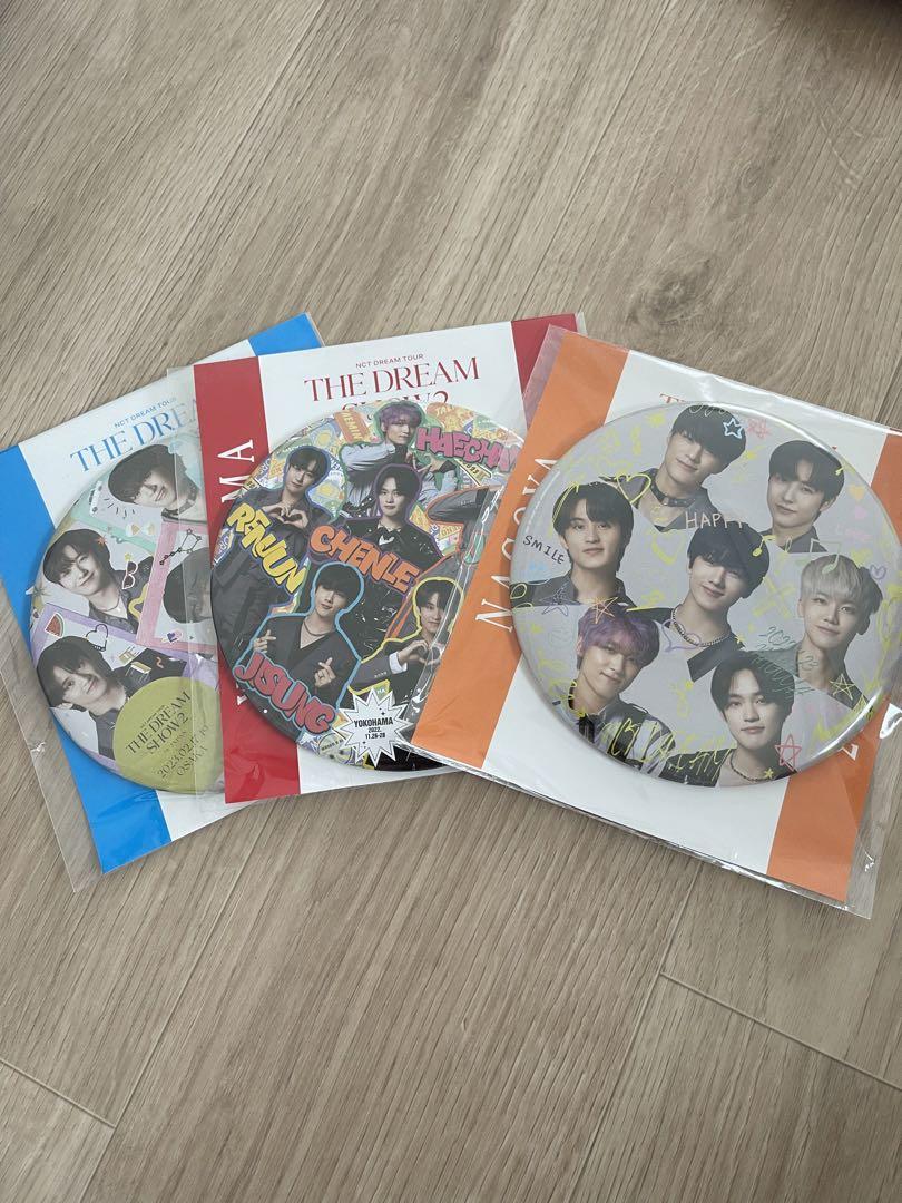 

[USED] The Dream show 2 Japan limited can badge 3 types