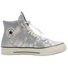 New Converse Chuck 70 Anti Slip Wear Resistant High Top Skateboard Shoes Unisex Silver A15187C
