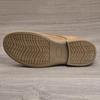 Autumn Men's Wide-Toe Casual Leather Martin Boots - Retro Lace-Up Mid-Top Cotton Shoes