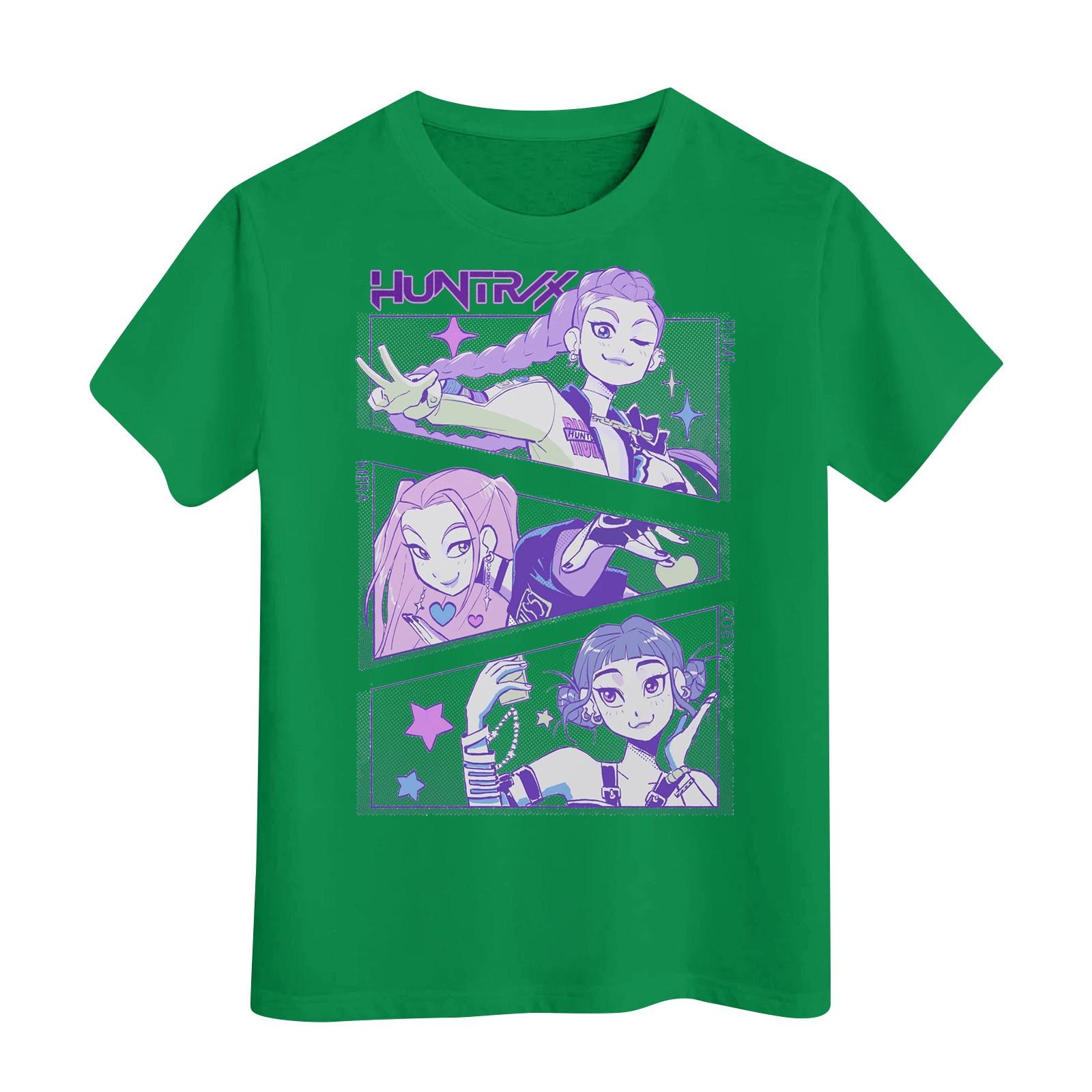 

Футболка с короткими рукавами и круглым вырезом для мальчиков и девочек 110