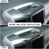 Chrome Interior Console Storage Box Panel Cover Trim For Dodge RAM 1500 2018-20